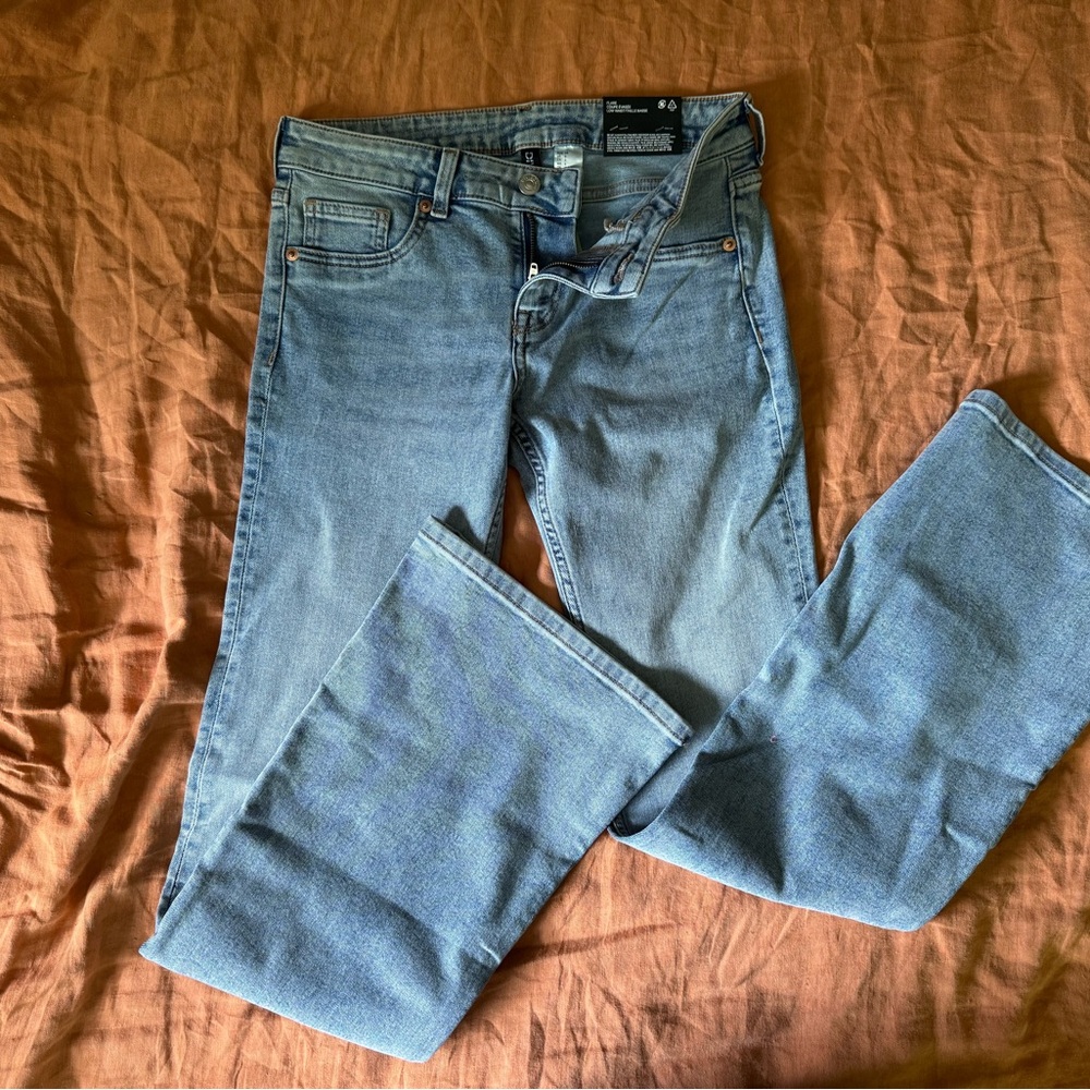 H&M Light Blue Flare Jeans